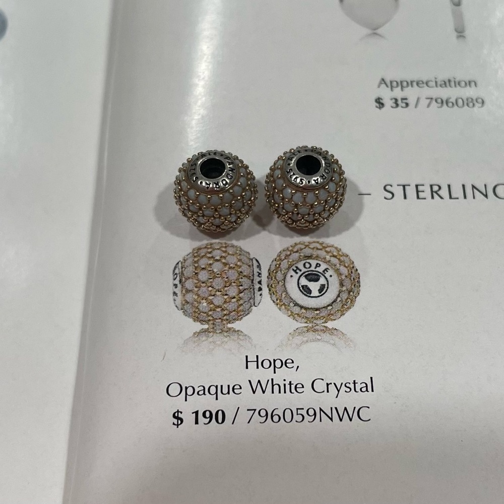 Pandora ESSENCE Charms Silver and Gold